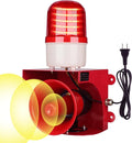 kbaoele AC110V Industrial Siren Alarm Strobe Light-120dB Loud Horn&Red Beacon by Unknown