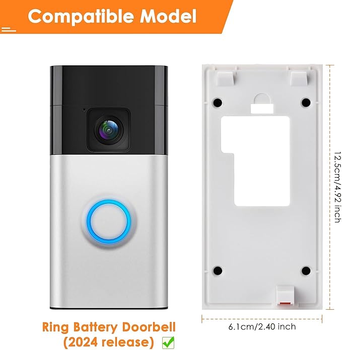 Fansoun Adhesive Video Doorbell Mount - Image 2