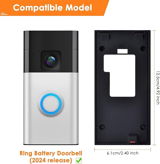 Fansoun Adhesive Video Doorbell Mount - Image 2