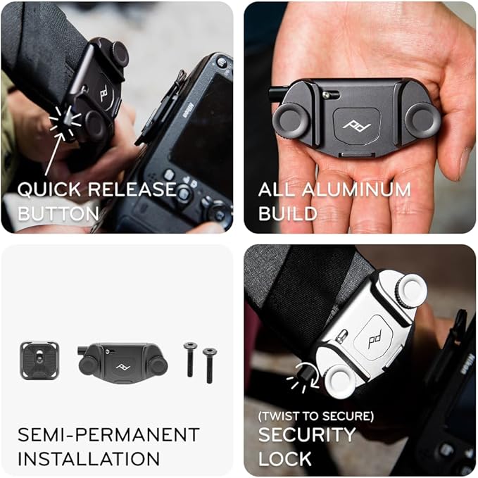 Peak Design Capture Camera Clip V3, Eclipse - Image 5