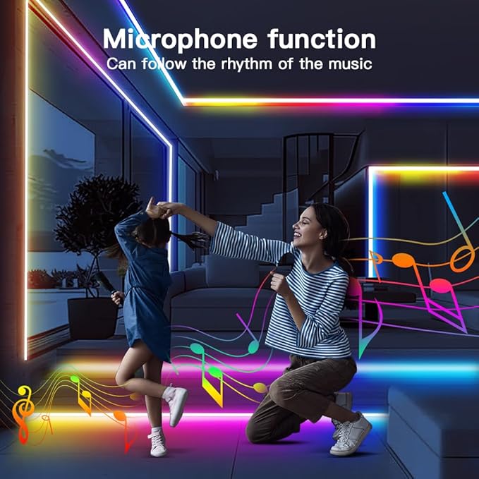 ESP32 WLED LED Strip Light Controller 15A Fuse Link Built in Mic UART Type-C - Image 2