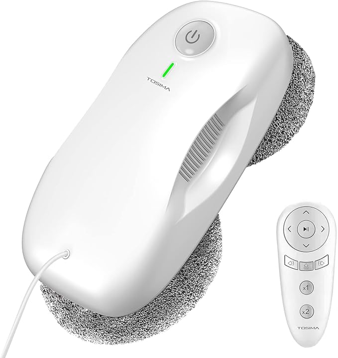 Tosima W2 Window Cleaner Robot, Automatic Cleaning by Tosima