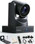 Prisual HDMI PTZ Camera AI Auto-Tracking, 20x Optical Zoom IP USB3.0 PoE HDMI by Prisual