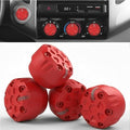 4 Pack - 2nd Gen Tacoma Accessories AC Knob Upgrade - 2005, 2015 Tacoma Climate by DUBBSHARDWARE
