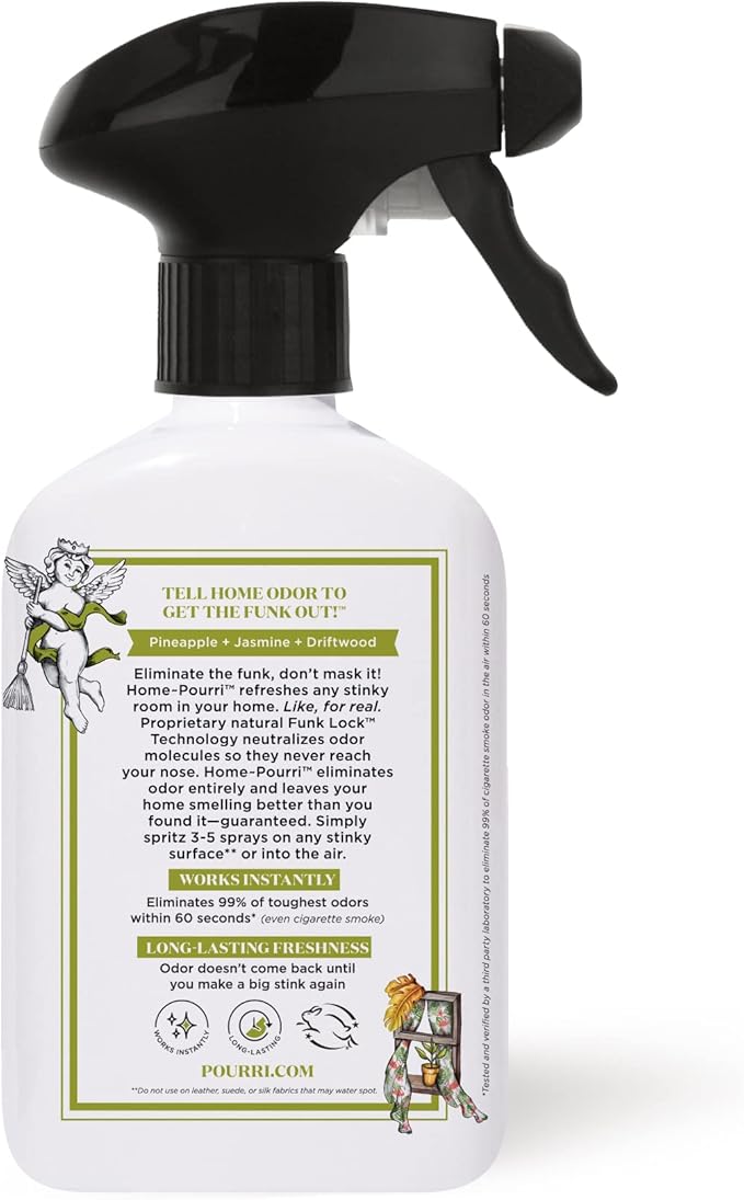 Home-Pourri Air + Fabric Multi-Purpose Odor Freshener Spray, Tropical Air - Image 11