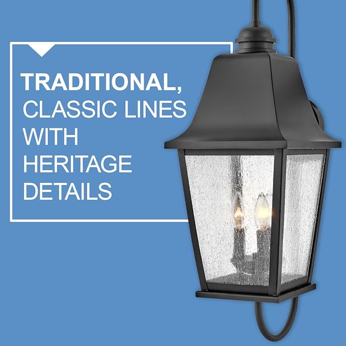 Hinkley Kingston Outdoor Large Wall Mount Lantern - Image 5
