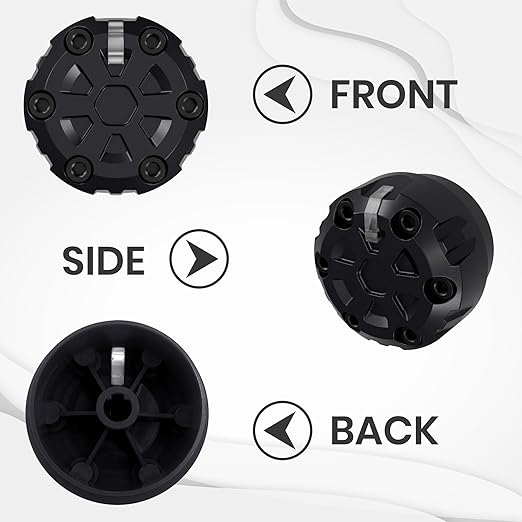 4 Pack - 2nd Gen Tacoma Accessories AC Knob Upgrade - 2005, 2015 Tacoma Climate - Image 5