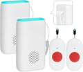 Wireless Caregiver Pager Nurse Alert System SOS Call Button Vibration Pager by MERLRR