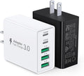 USB C Wall Charger, 60W USB C Charger Block 5-Port PD Fast Charging Blocks + QC by Dulums