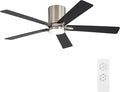 WINGBO 48" DC Flush Mount Ceiling Fan by HomePage