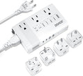 DOACE 220V to 110V Converter for European Travel - 350W 7 in 1 Voltage by DOACE