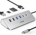 intpw P9R USB C Hub Ethernet, 10-in-1 USB-C Docking Station, Aluminum USB to by intpw