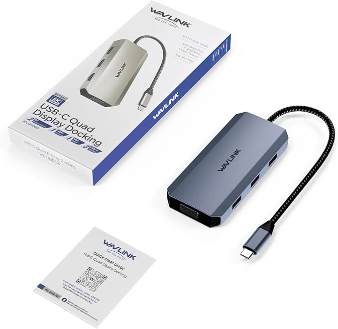 USB C Docking Station Dual DP Monitor, Displayport Docking Station - Image 9