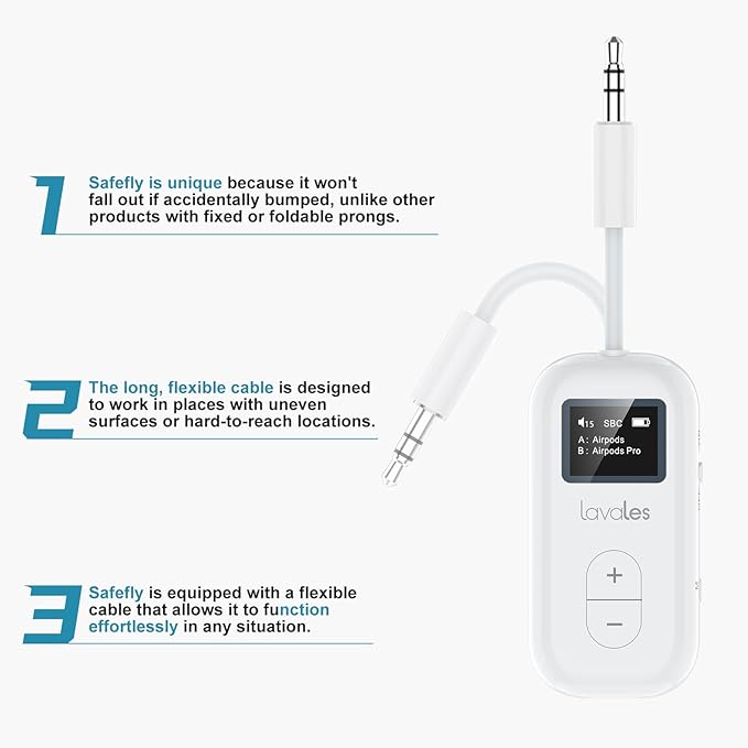 SafeFly Dual Bluetooth Transmitter - Image 8
