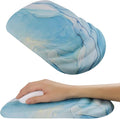 Mouse Pad Wrist Wrist Rest, Comfortable Memory Foam Wrist Rest, Non-Slip PU Base by KEPUTAIER