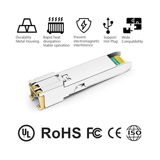 OPSTRAN 10/100/1000BASE-T SFP SGMII Copper Transceiver Module Compatible - Image 3