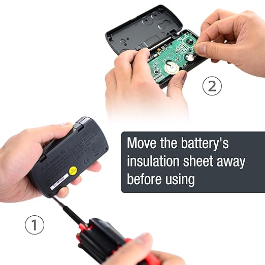 ALLOSUN Digital Multimeter/DMM/Multi Tester Amp/Ohm/Volt Meter/Diode and - Image 6