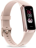 Fitness Tracker with 24/7 Heart Rate Blood Oxygen Sleep Monitor, 1.1" AMOLED by Bakoor
