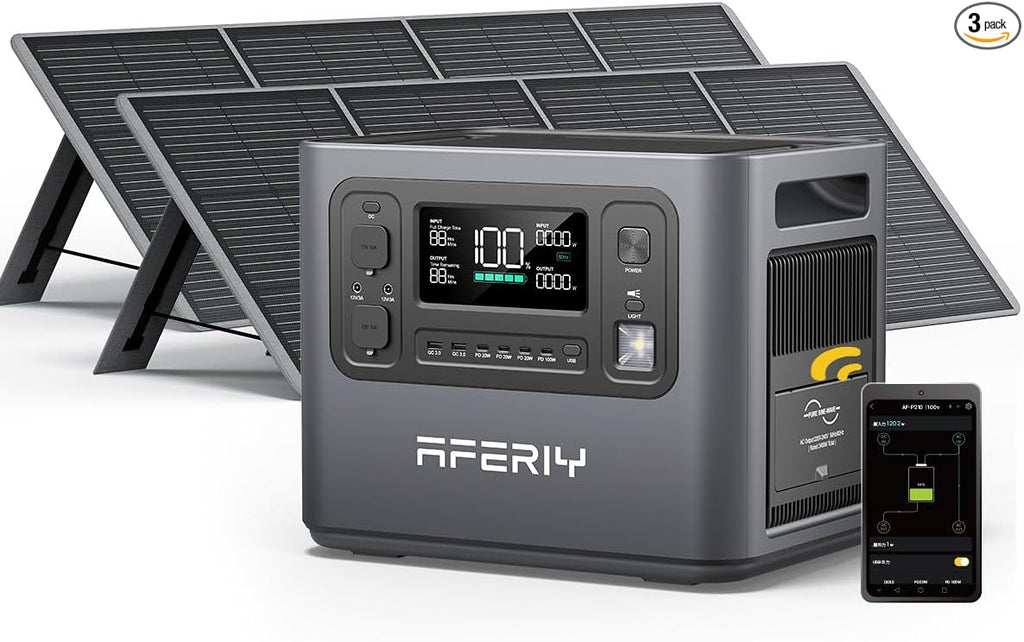 AFERIY Solar Generator P210 by AFERIY