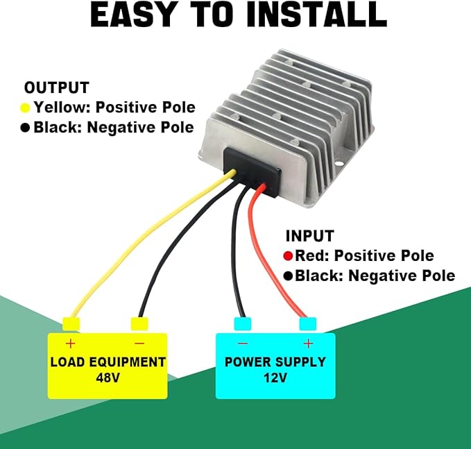 12V to 24V DC Step Up Converter 10A 240W, Boost Converter DC Power Converter - Image 4