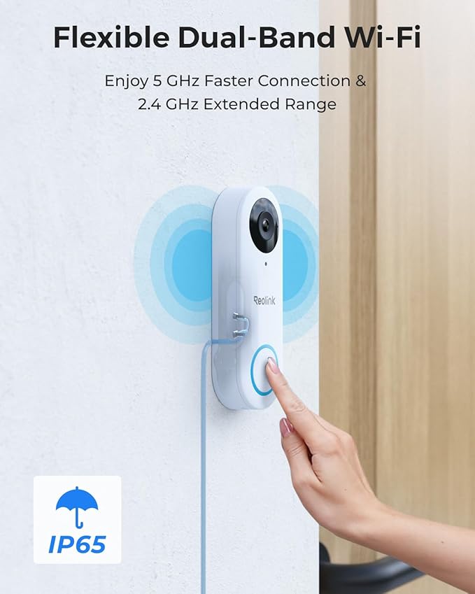 REOLINK 2K Video Doorbell Wi-Fi Camera - Image 4