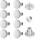 TOOVREN 8 Sets Jean Buttons for Loose Jeans, No Sew No Tool Instant Replacement by TOOVREN