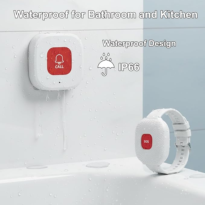 PerfeSafe Life Alert Systems for Seniors No Monthly Fee, Wi-Fi APP Control - Image 7