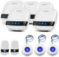 LIOTOIN Caregiver Pager Wireless SOS Call Button Nurse Alarm System by Liotoin