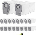 18 Pack Dust Bags for Roborock QRevo/Saros 10R/ S8 MaxV Ultra/Qrevo Pro/Qrevo by Unknown