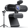 EMEET C60E 4K Webcam with Tripod, Streaming Camera with PDAF Autofocus by EMEET