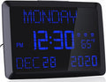 11.5" Large Display Digital Calendar Clock by ROCAM