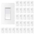 ThunderWay 3 Way Matte White Light Switch by ThunderWay