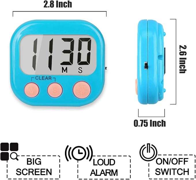 Classroom Timers for Teachers Kids Large Magnetic Digital Timer Teacher - Image 4