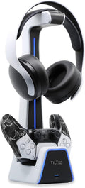 Tilted Nation Gaming Headset and Controller Stand | Premium PS5 Accessories by TiltedNation