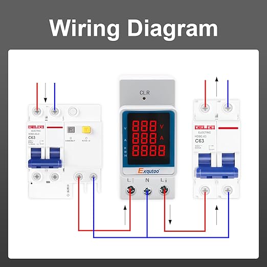 Exqutoo Digital Display Energy Meter - Image 6