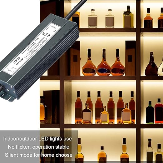 LLTOP LED Power Supply 24V 8.3A 200W LED Driver AC90-130V to 24VDC Converter - Image 5