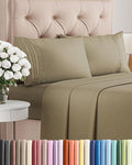 King Size 4 Piece Sheet Set by CGKUnlimited
