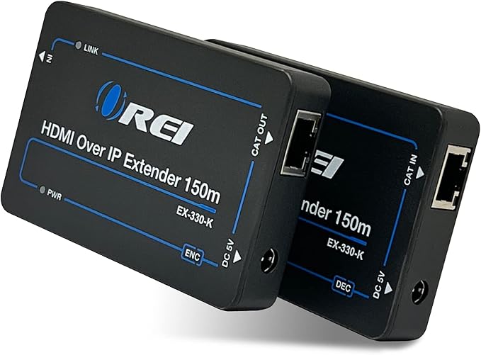 OREI HDMI Extender Over IP- 1080p@60Hz Upto 330Ft by OREI
