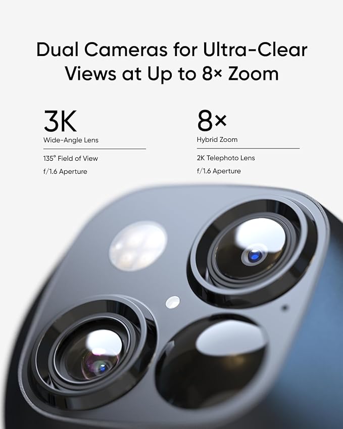 eufy Security SoloCam S340 4-Cam Kit, Solar Security Camera, Wireless Outdoor - Image 2