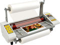 13 inch Laminator Machine Hot and Cold Roll Laminator 110V Digital Thermal by Bulelula