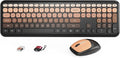 HotFox Wireless Keyboard and Mouse Combo, Full-Size Retro Typewriter Keyboard by Unknown