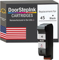 DoorStepInk 45 Black Remanufactured Ink Cartridge Replacement by DoorStepInk