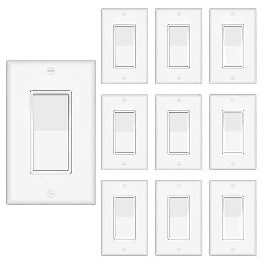ThunderWay 3 Way Decorator Light Switch by ThunderWay