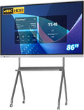 TouchWo 86" Touchscreen Monitor Smart Board, 4K Interactive Presentation by TouchWo