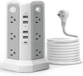 Surge Protector Power Strip Tower by PASSUSSurgeProtectorTower