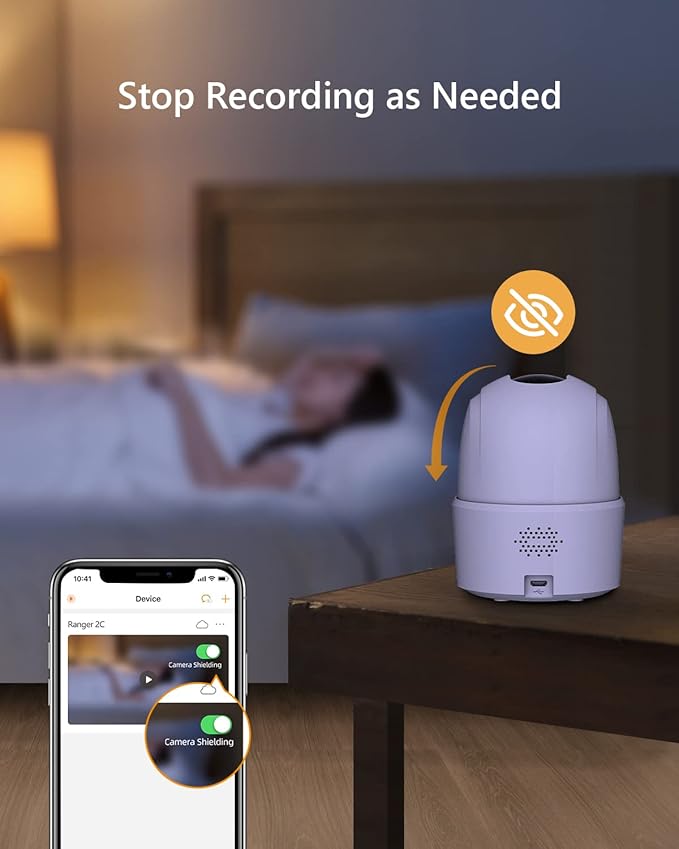 Imou 2.5K WiFi Camera Indoor Pet Dog Camera 4MP, 360° Home Security Wireless IP - Image 7