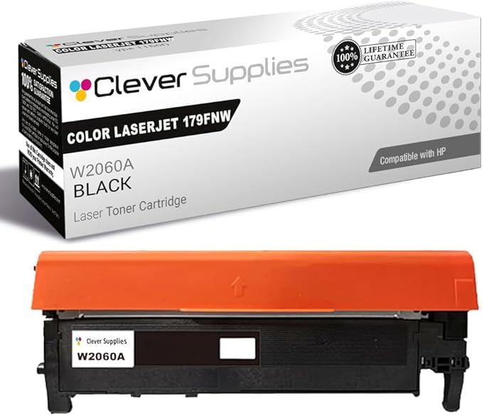 CS Replacement Compatible with HP 179FNW Toner Cartridge W2060A to use with by CleverSupplies