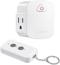 DEWENWILS Remote Control Outlet, Upgraded Version Wireless Remote Light Switch by DEWENWILS