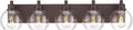 METWET Bathroom Light Fixtures Over Mirror, 5-Light Oil Rubbed Bronze Bathroom by Metwet