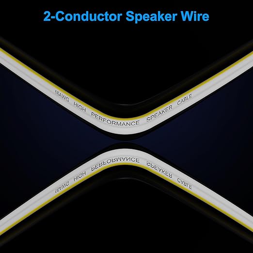 Mygatti 14AWG Speaker Wire 75 FT, 14/2 Gauge Audio Speaker Wire, - Image 5